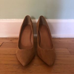 Suede j. Crew heels